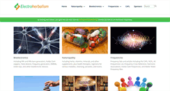 Desktop Screenshot of electroherbalism.com